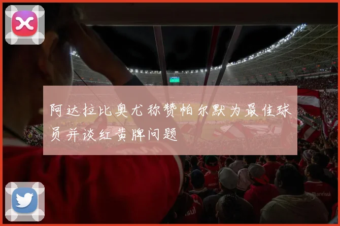 阿达拉比奥尤称赞帕尔默为最佳球员并谈红黄牌问题