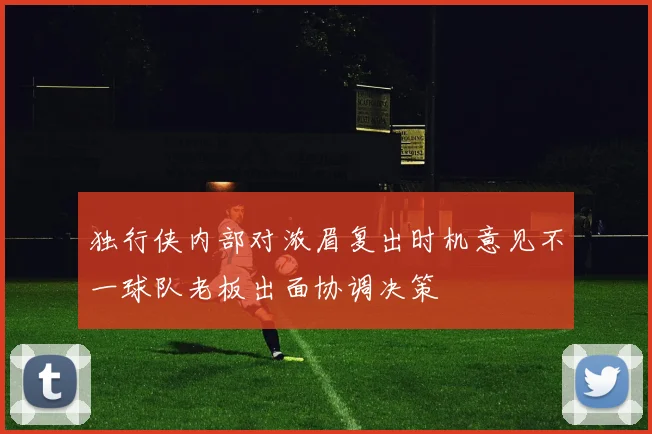 独行侠内部对浓眉复出时机意见不一球队老板出面协调决策